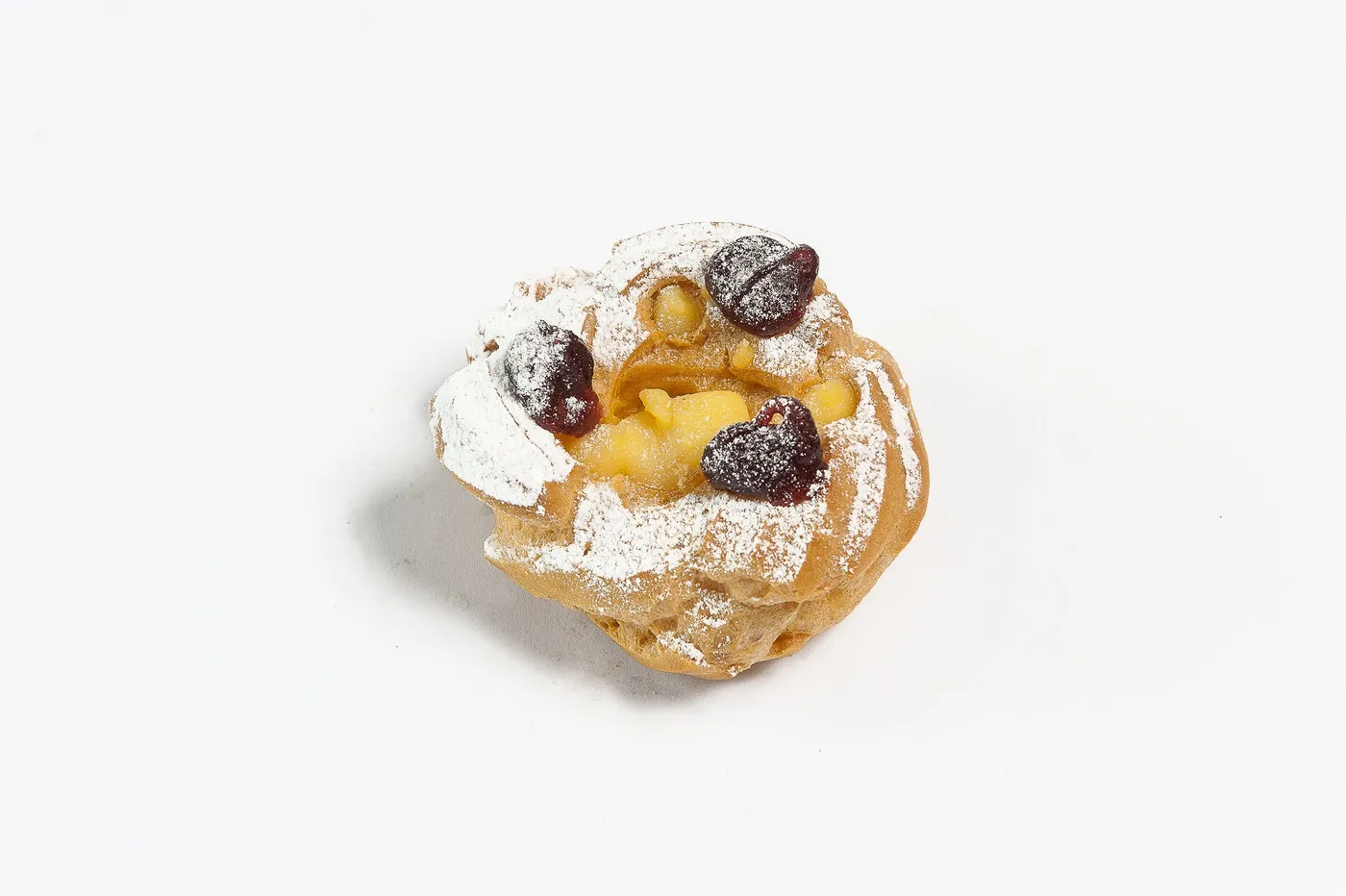 Zeppola crema e marmellata
